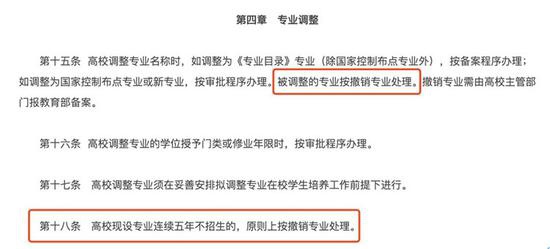 2020报志愿注意 这些曾经的热门专业竟惨遭教育部撤销(图6)